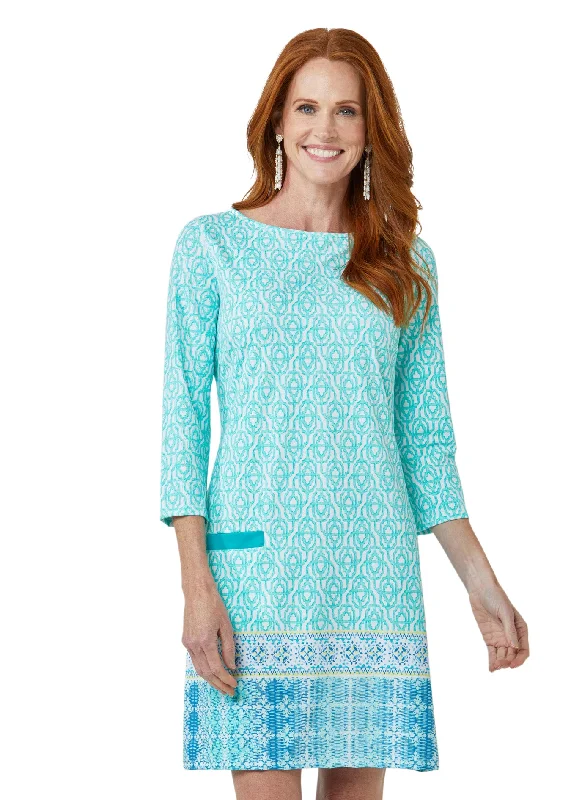 Coastal Cottage Cabana Shift Dress