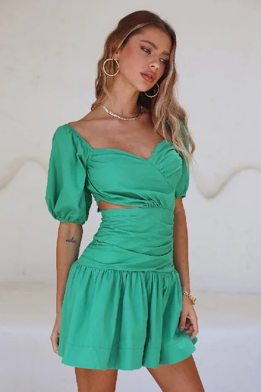 Always Dreaming Dress Green