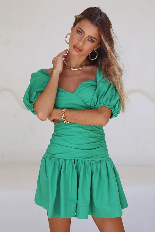 Always Dreaming Dress Green