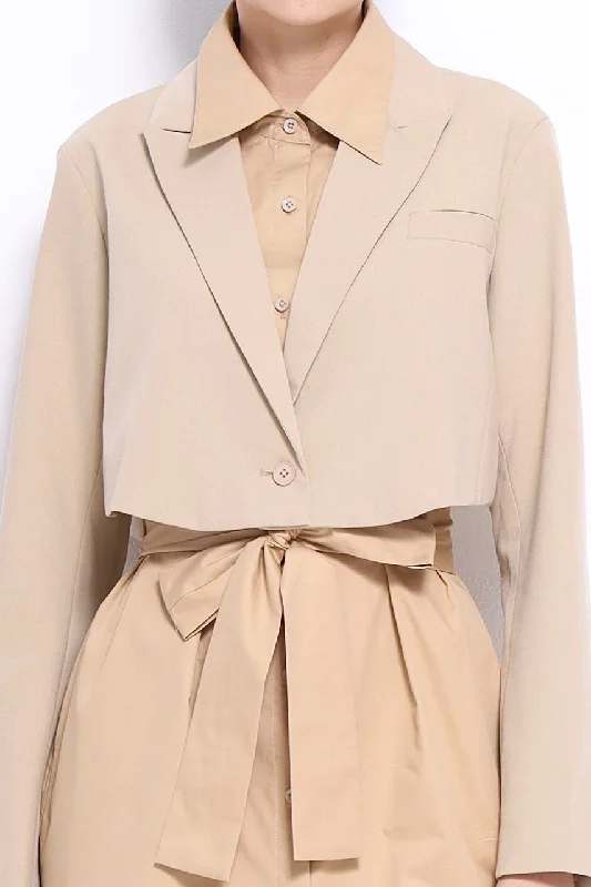 Jeon 2-Piece Trench Dress