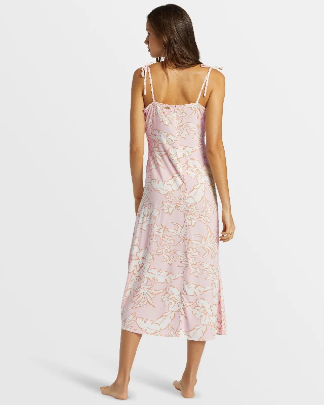 Sweet Sunshine Midi Dress - Feelin Peachy