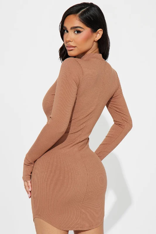 Beverly Hills Snatched Tunic - Nude