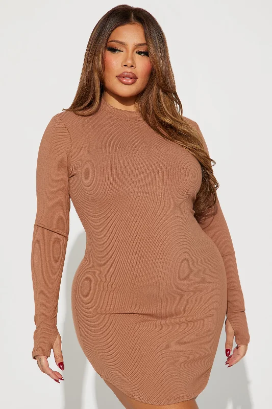 Beverly Hills Snatched Tunic - Nude