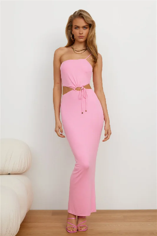 Shopping Date Maxi Dress Pink