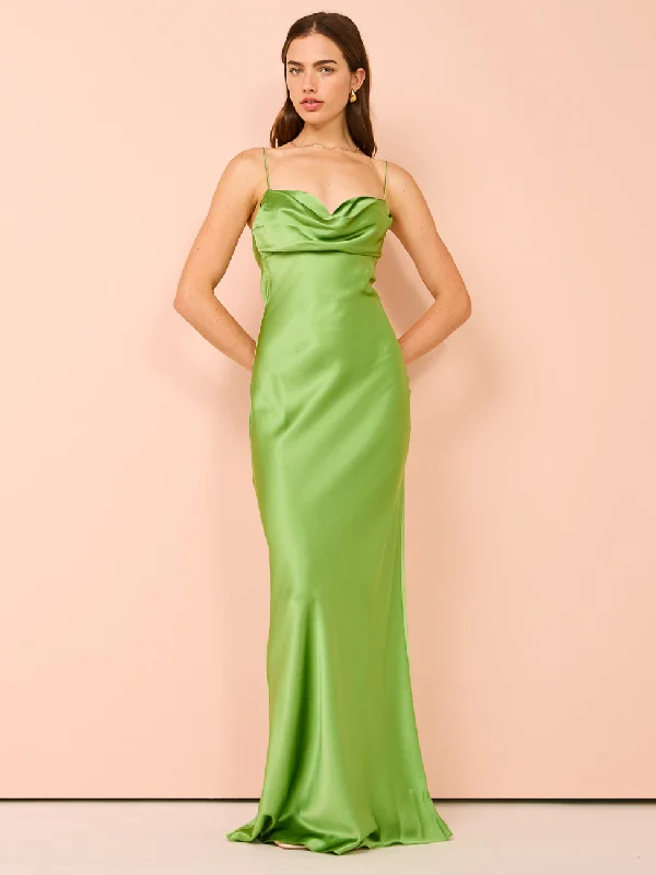 Rachel Gilbert Skye Gown in Green