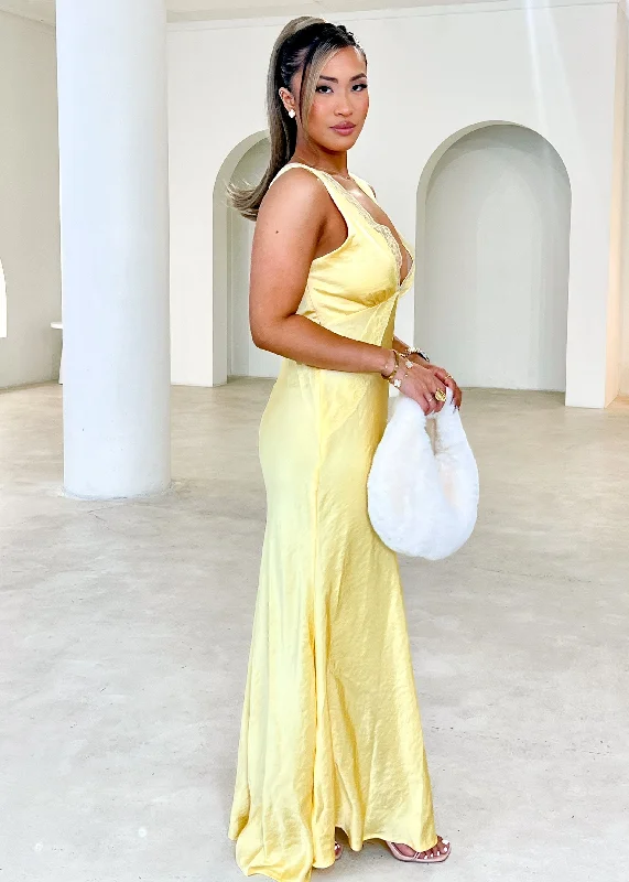 Syrah Maxi Dress - Yellow