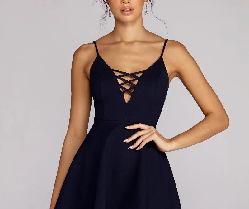 Totally Twirl-Worthy Skater Dress