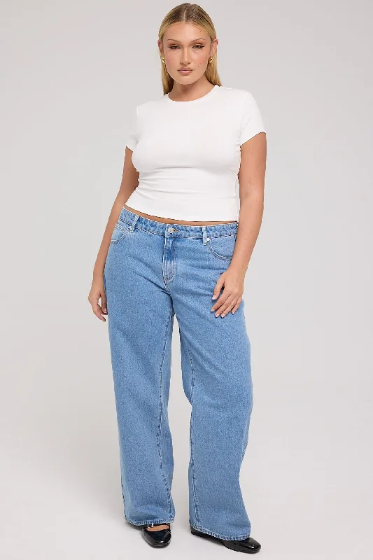 Abrand 99 Low Rise Baggy Jean Gigi