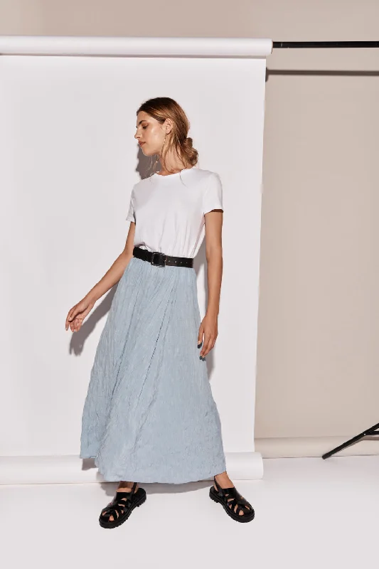 Solara Midi Skirt Sky