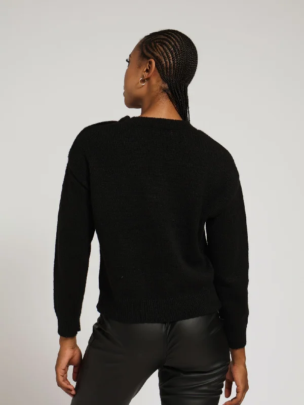 Amour Pullover - Black