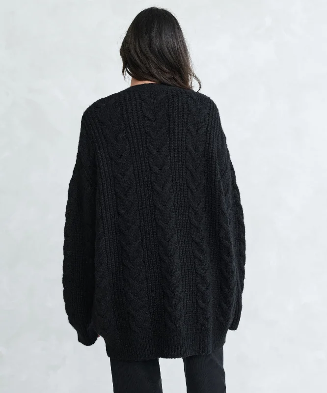 Cable Cocoon Cardigan