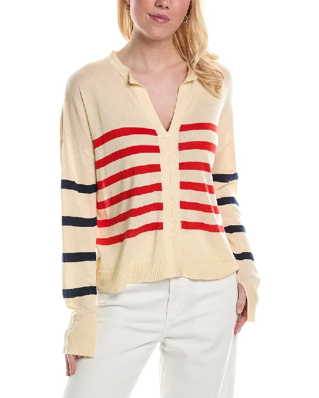 Central Park West Flynn Nautical Sweater