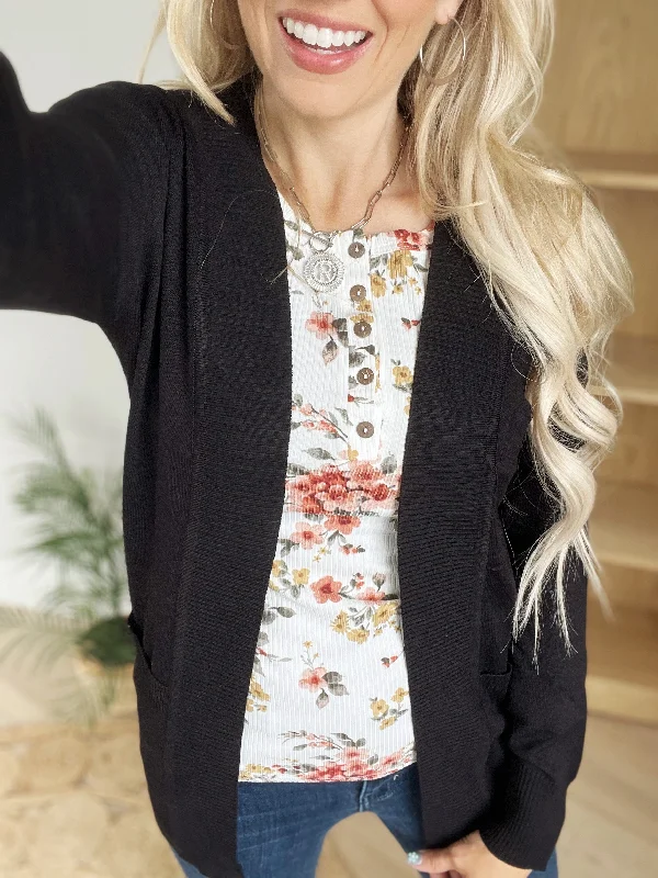 Everyday Cardigan in Black