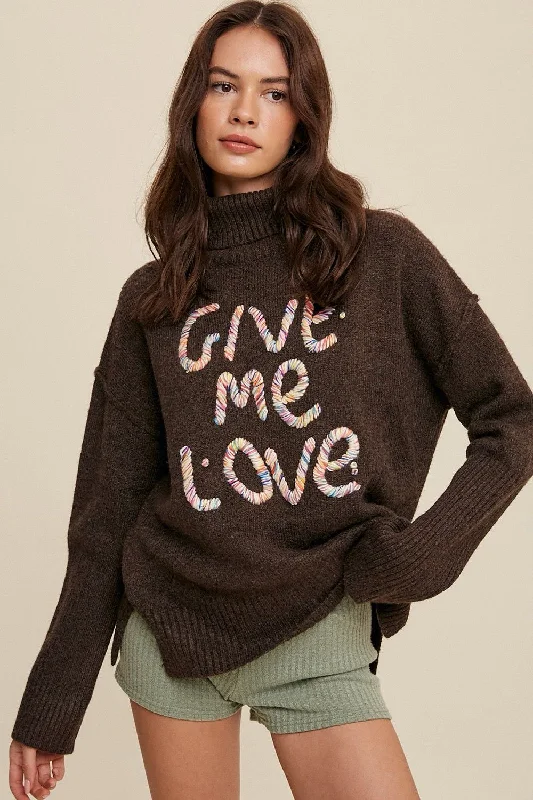 Give me love sweater