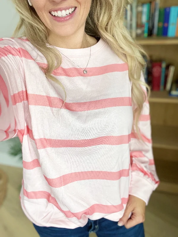 Here for the Stripes Long Sleeve Top