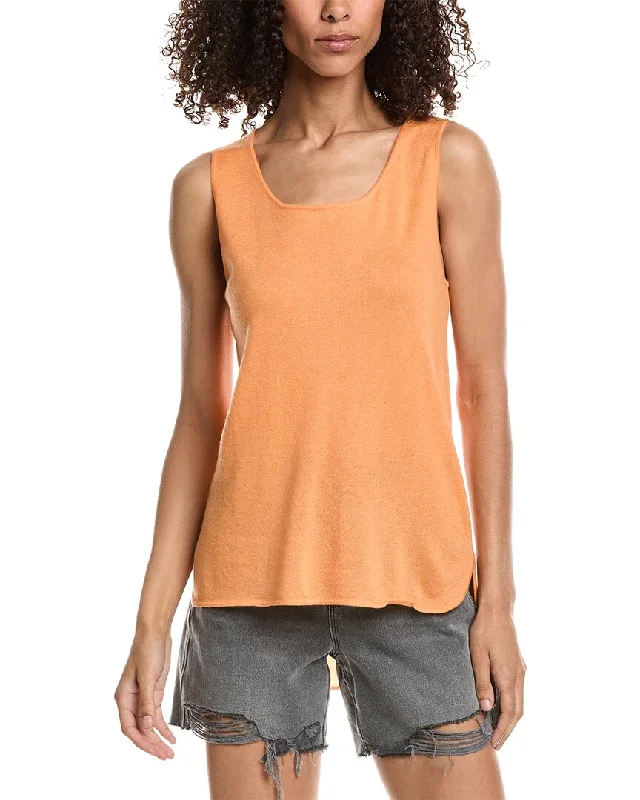 InCashmere High-Low Cashmere Tank