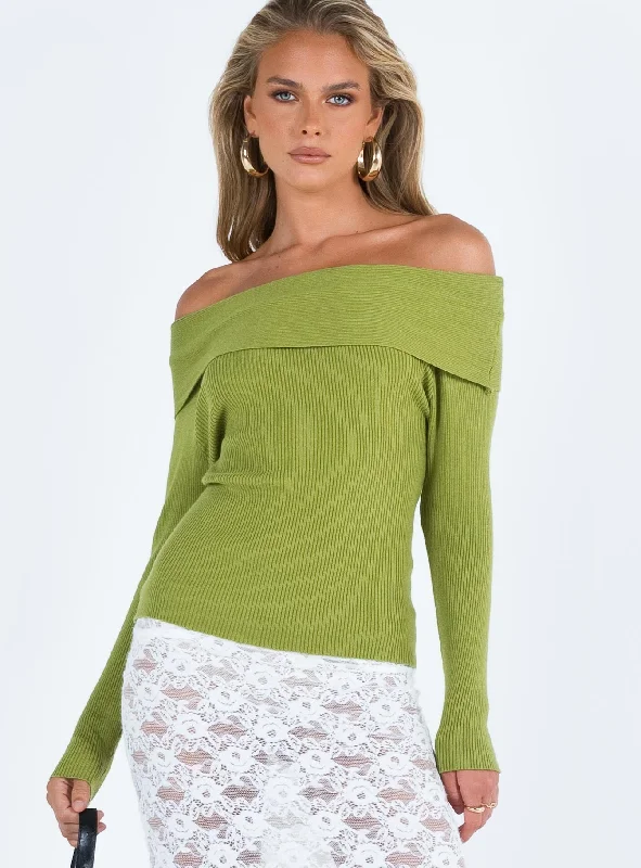 Kaiza Sweater Green