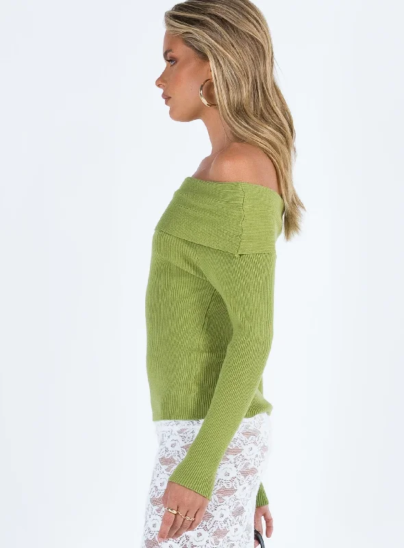 Kaiza Sweater Green