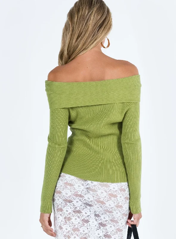 Kaiza Sweater Green