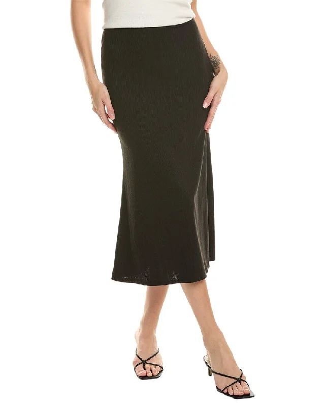 LUXE ALWAYS Variegated Rib Skirt