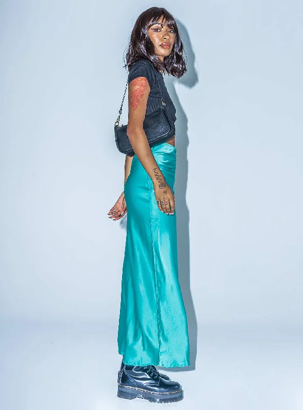 Medika Midi Skirt Teal