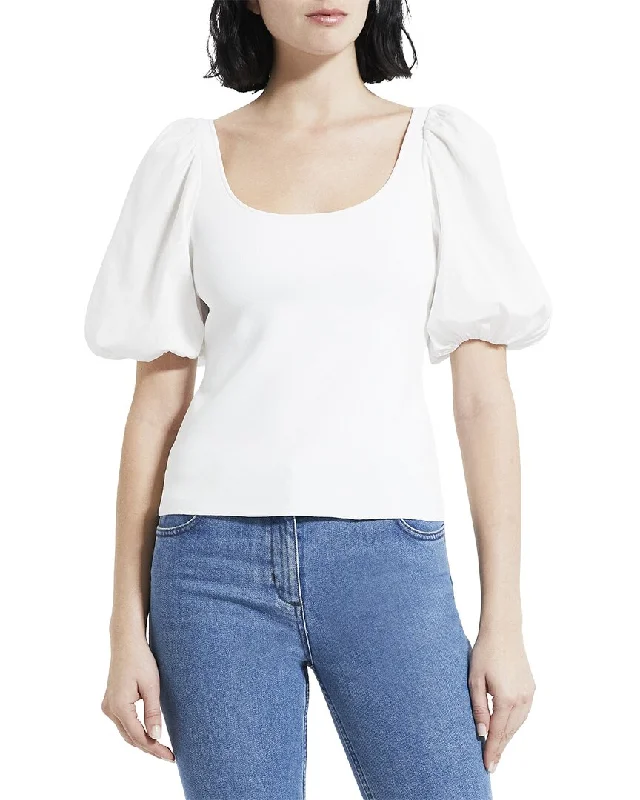 Theory Scoop Top