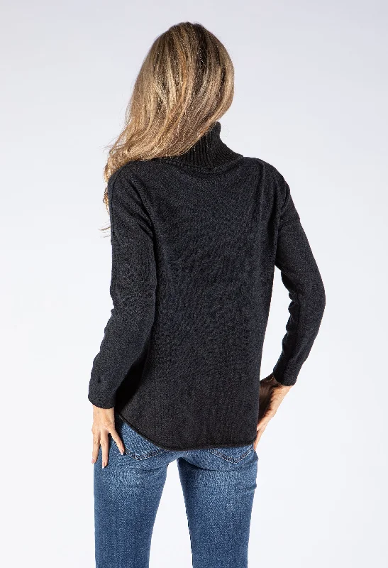 Fine Knit Turtle Neck Jumper