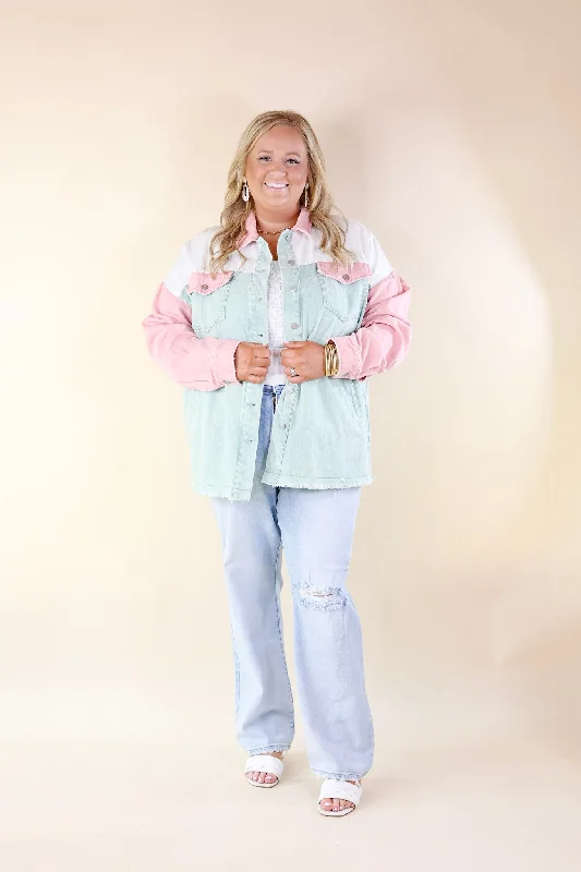 Judy Blue | Retro Edge 90's Ripped Knee and Back Straight Leg Jeans in Light Wash