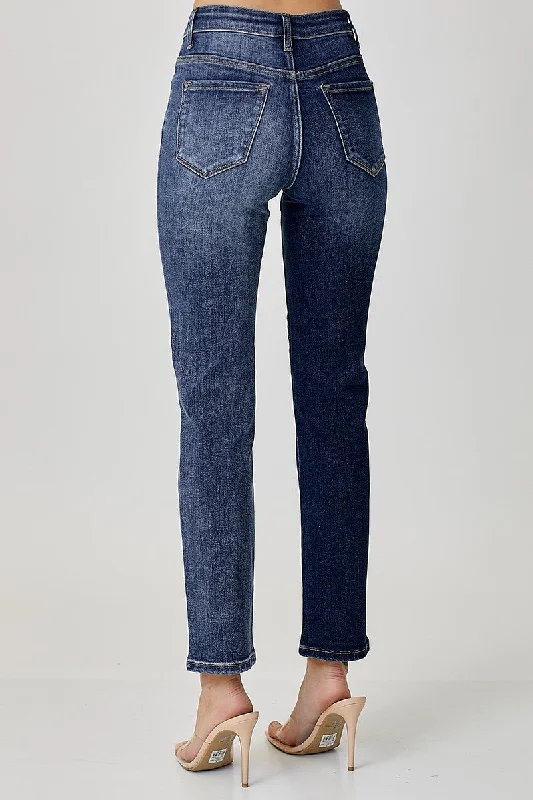 Risen - Mid-Rise Crossover Relaxed Skinny