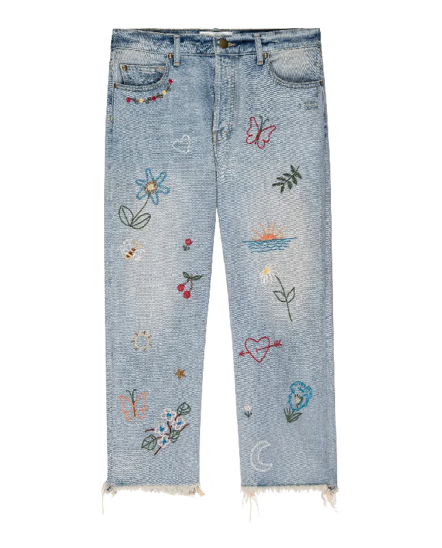 The Embroidered Wayne Jean. -- Kentucky Wash