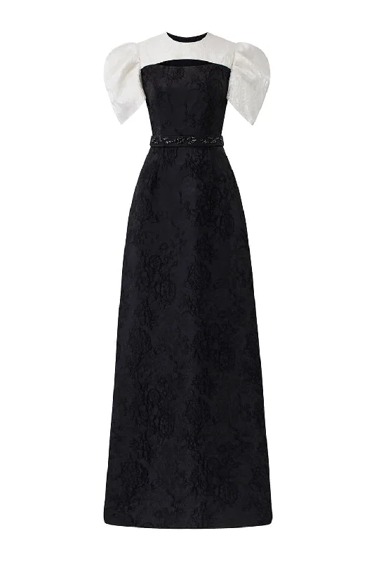 Bigger Savings, Better Shopping!Bigger Savings, Better Shopping!Ambrosia A-line Cut-Out Jacquard Floor Length Dress Bigger Savings, Better Shopping!Bigger Savings, Better Shopping!Ambrosia A-line Cut-Out Jacquard Floor Length Dress