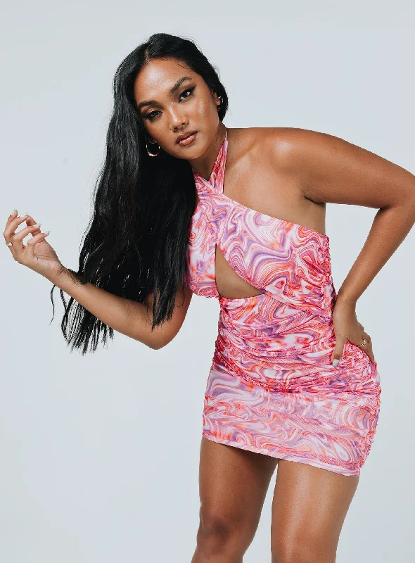 The Best Deals Won’t Wait!The Best Deals Won’t Wait!Christoph Mini Dress Pink