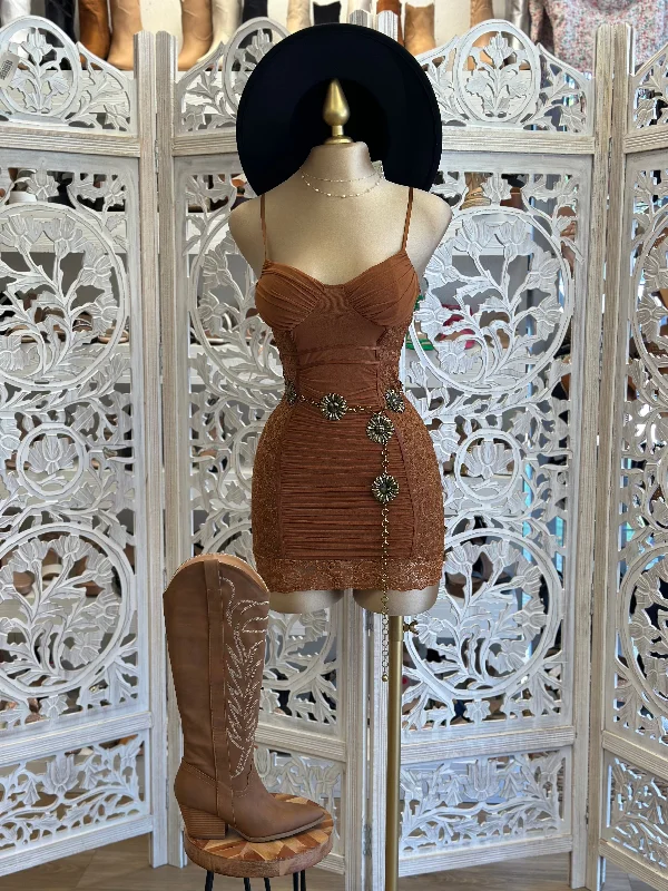 Your Favorite Items on Sale Now!Your Favorite Items on Sale Now!Cognac Lace Trim Mini Dress Your Favorite Items on Sale Now!Your Favorite Items on Sale Now!Cognac Lace Trim Mini Dress