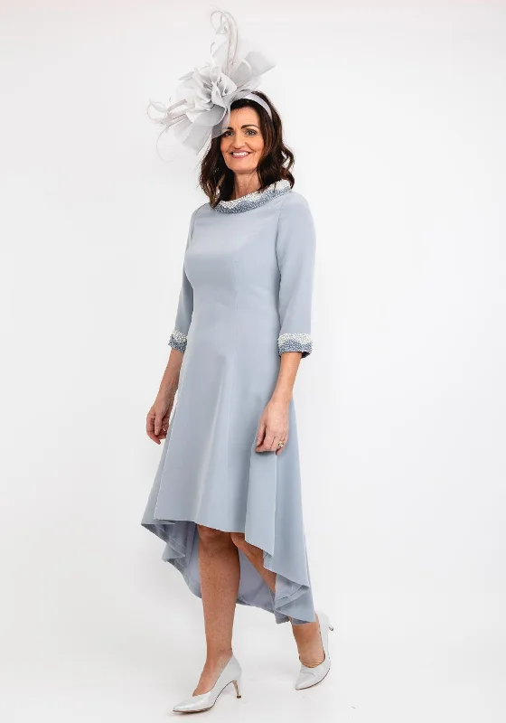 Amazing Prices You Can’t Resist!Amazing Prices You Can’t Resist!Couture Club Beaded High-Low Dress, Silver Amazing Prices You Can’t Resist!Amazing Prices You Can’t Resist!Couture Club Beaded High-Low Dress, Silver