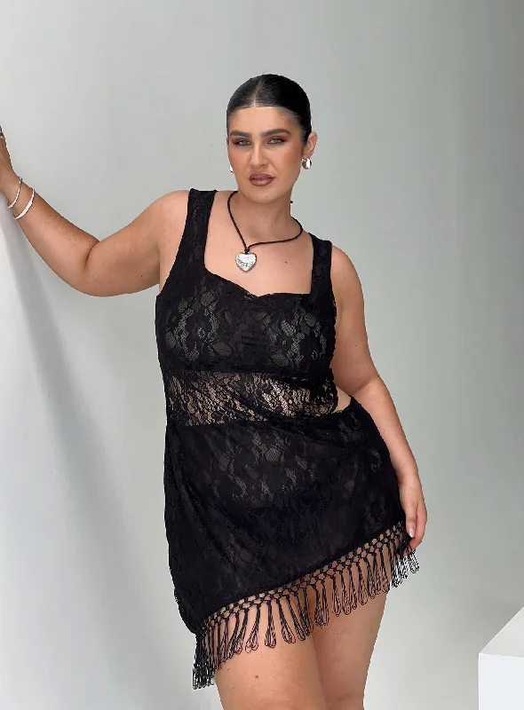 Exclusive Savings This Week!Exclusive Savings This Week!Dakarie Lace Mini Dress Black Curve Exclusive Savings This Week!Exclusive Savings This Week!Dakarie Lace Mini Dress Black Curve