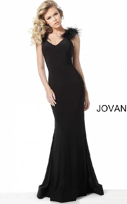 Buy More, Save More!Buy More, Save More!Jovani 68596 Long Feather Shoulders Evening Gown Buy More, Save More!Buy More, Save More!Jovani 68596 Long Feather Shoulders Evening Gown