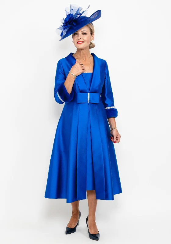 Price Drops You’ll Love!Price Drops You’ll Love!Gabriela Sanchez Bow Waist Jacquard Dress, Cobalt Blue Price Drops You’ll Love!Price Drops You’ll Love!Gabriela Sanchez Bow Waist Jacquard Dress, Cobalt Blue