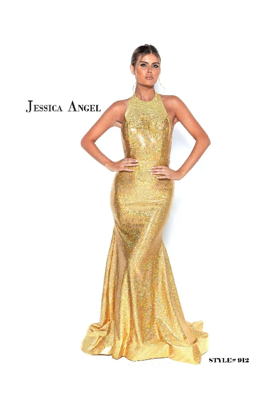 The Sale You’ve Been Waiting For!The Sale You’ve Been Waiting For!Jessica Angel Long Halter Formal Prom Dress 912 The Sale You’ve Been Waiting For!The Sale You’ve Been Waiting For!Jessica Angel Long Halter Formal Prom Dress 912