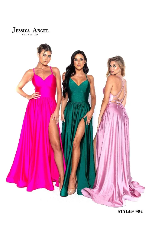 Act Fast – Limited Time Savings!Act Fast – Limited Time Savings!Jessica Angel Long Spaghetti Strap Prom Dress 894 Act Fast – Limited Time Savings!Act Fast – Limited Time Savings!Jessica Angel Long Spaghetti Strap Prom Dress 894
