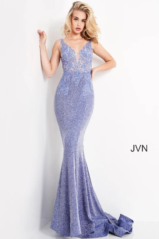 Save Like Never Before!Save Like Never Before!Jovani 06505 Floral Bodice Sheath Long Prom Dress