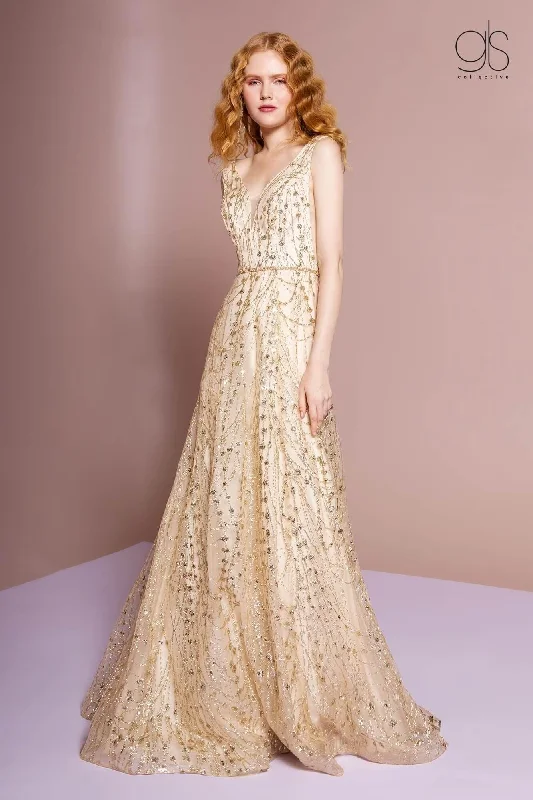 Bigger Savings, Better Shopping!Bigger Savings, Better Shopping!Long Sleeveless Formal Gold Prom Dress Bigger Savings, Better Shopping!Bigger Savings, Better Shopping!Long Sleeveless Formal Gold Prom Dress