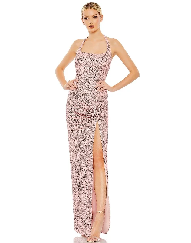 Must-Have Deals Inside!Must-Have Deals Inside!Mac Duggal 11279 Prom Long Halter Evening Gown Must-Have Deals Inside!Must-Have Deals Inside!Mac Duggal 11279 Prom Long Halter Evening Gown