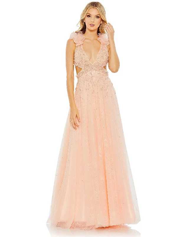 Shop More, Spend Less!Shop More, Spend Less!Mac Duggal 11269 Prom Long Sleeveless Ruffle Dress Shop More, Spend Less!Shop More, Spend Less!Mac Duggal 11269 Prom Long Sleeveless Ruffle Dress