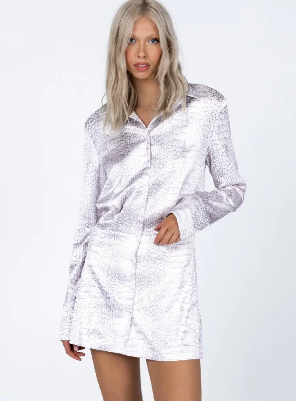 Every Deal is a Steal!Every Deal is a Steal!Mirror Image Mini Dress Python
