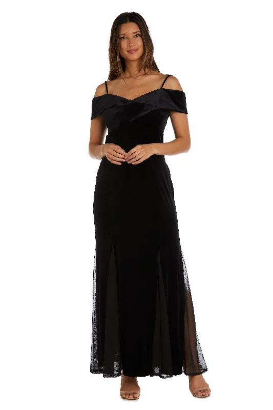 Get More for Less!Get More for Less!Nightway Long Off Shoulder Formal Velvet Gown 22083 Get More for Less!Get More for Less!Nightway Long Off Shoulder Formal Velvet Gown 22083