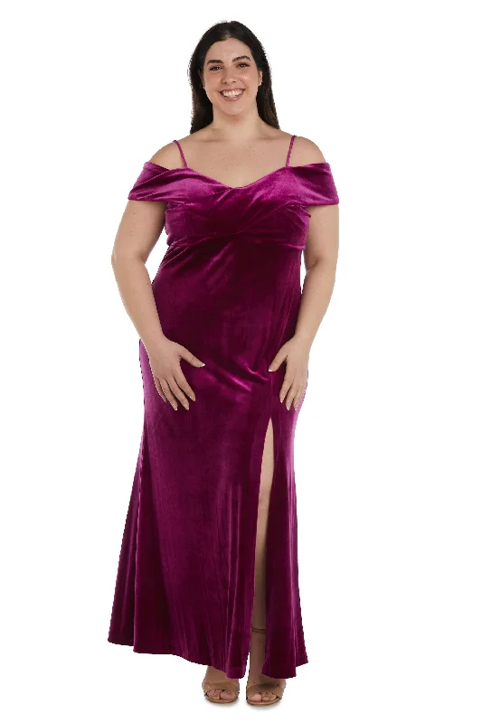 Your Wallet Will Thank You!Your Wallet Will Thank You!Nightway Long Plus Size Formal Velvet Dress 22094W Your Wallet Will Thank You!Your Wallet Will Thank You!Nightway Long Plus Size Formal Velvet Dress 22094W