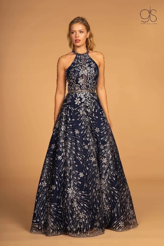 Shop Early, Save Big!Shop Early, Save Big!Prom Long Halter Neck Glitter Print Dress Ball Gown Shop Early, Save Big!Shop Early, Save Big!Prom Long Halter Neck Glitter Print Dress Ball Gown