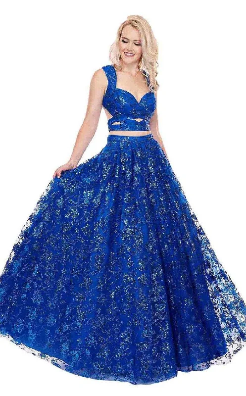 Buy More, Save More!Buy More, Save More!Rachel Allan Long Ball Gown Prom 2 Piece Dress 6467