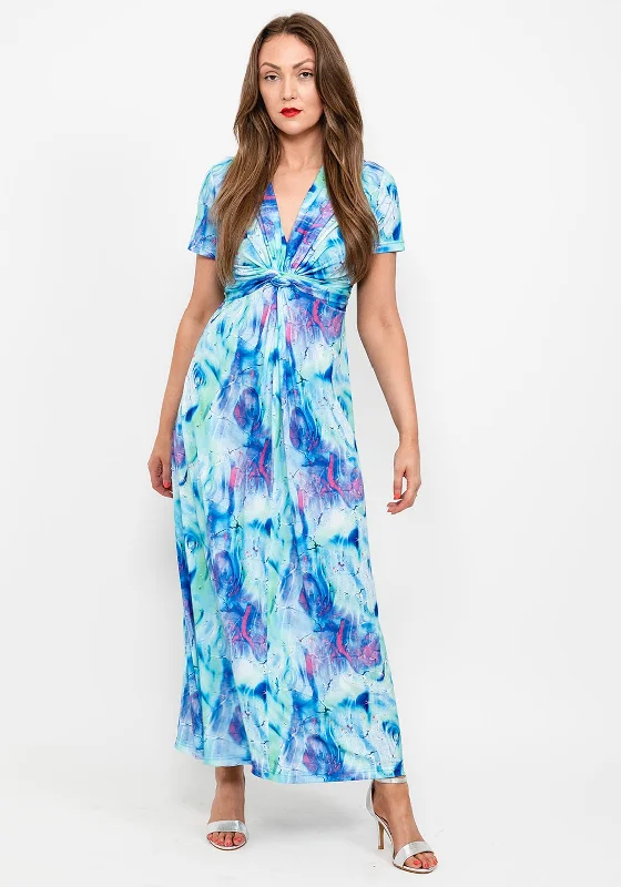 Don't Miss Out!Don't Miss Out!Rena by Coco Doll Beauvais Maxi Dress, Blue Multi