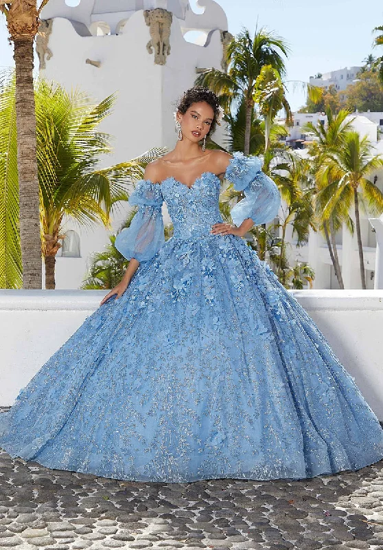 Best Deals Just for You!Best Deals Just for You!Vizcaya by Morilee 3D Glitter Tulle Quince Dress 89353 Best Deals Just for You!Best Deals Just for You!Vizcaya by Morilee 3D Glitter Tulle Quince Dress 89353